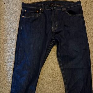 Levi's Blue Straight-Leg Jeans Classic Denim